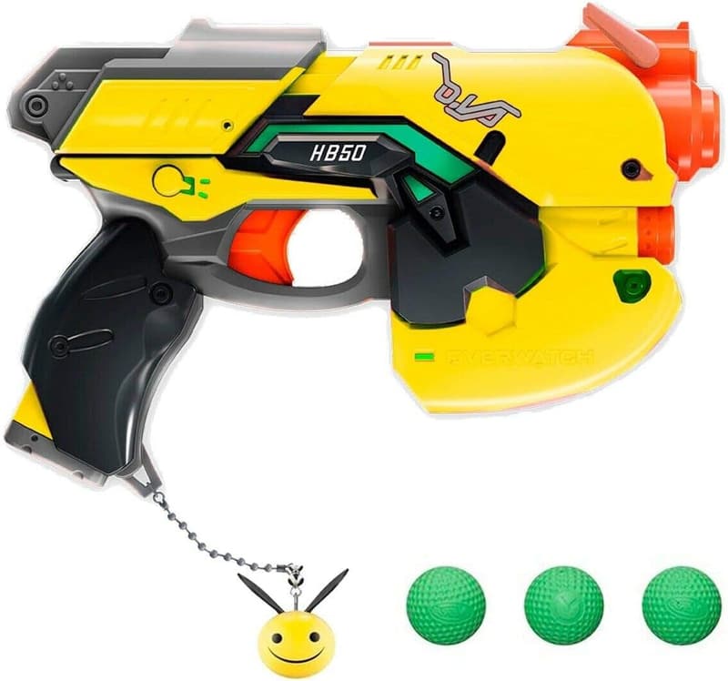 Overwatch B.Va Rival Blaster Special Edition with 3 Rounds