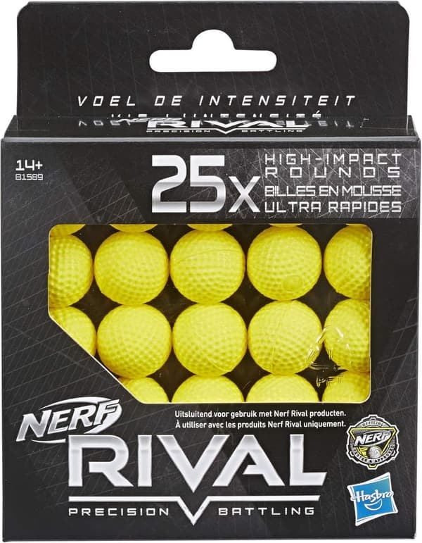 Nerf Rival Pack of 25 Official Foam Balls