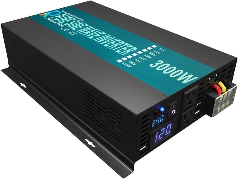 3000W Off-Grid Solar Power Inverter with LED Display