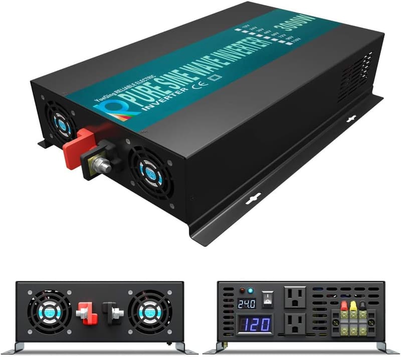 3000W Off-Grid Solar Power Inverter with LED Display