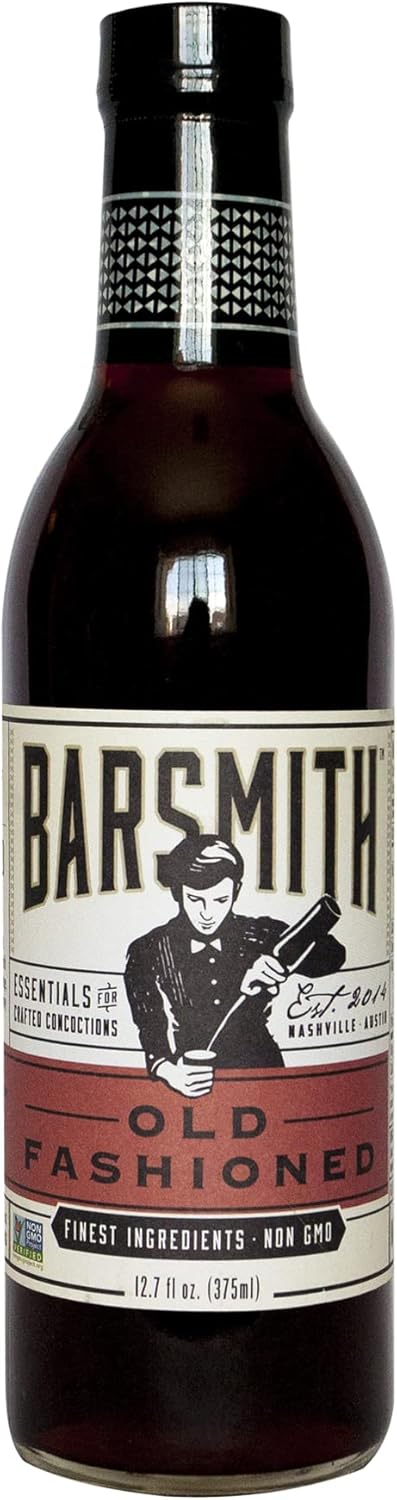Old Fashioned Mix - 12.7 fl oz Barsmith Cocktail Mixer (Pack of 6)
