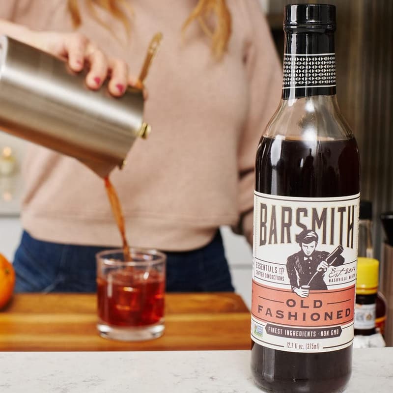 Old Fashioned Mix - 12.7 fl oz Barsmith Cocktail Mixer (Pack of 6)
