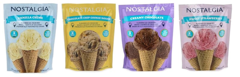 Old Fashioned Ice Cream Mix Variety Pack - 4 x 8 Oz