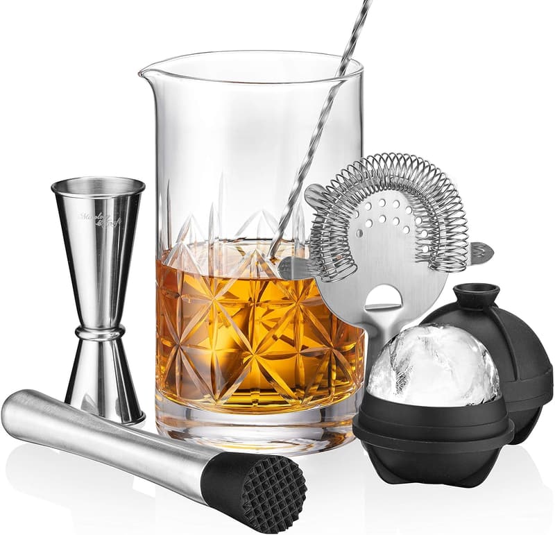 7-Piece Mixology Bartender Kit for Craft Cocktails
