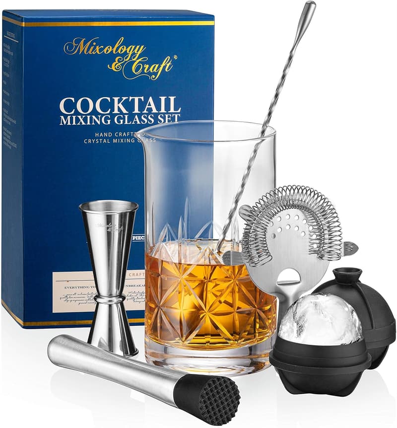 7-Piece Mixology Bartender Kit for Craft Cocktails