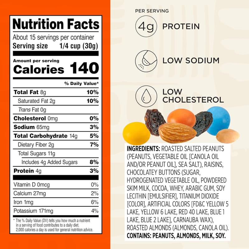 Gluten-Free Energizer Trail Mix with Nuts & Chocolate, 3 Pack