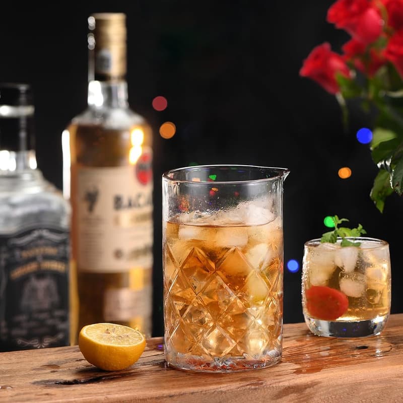 24oz Crystal Cocktail Mixing Glass for Bartenders