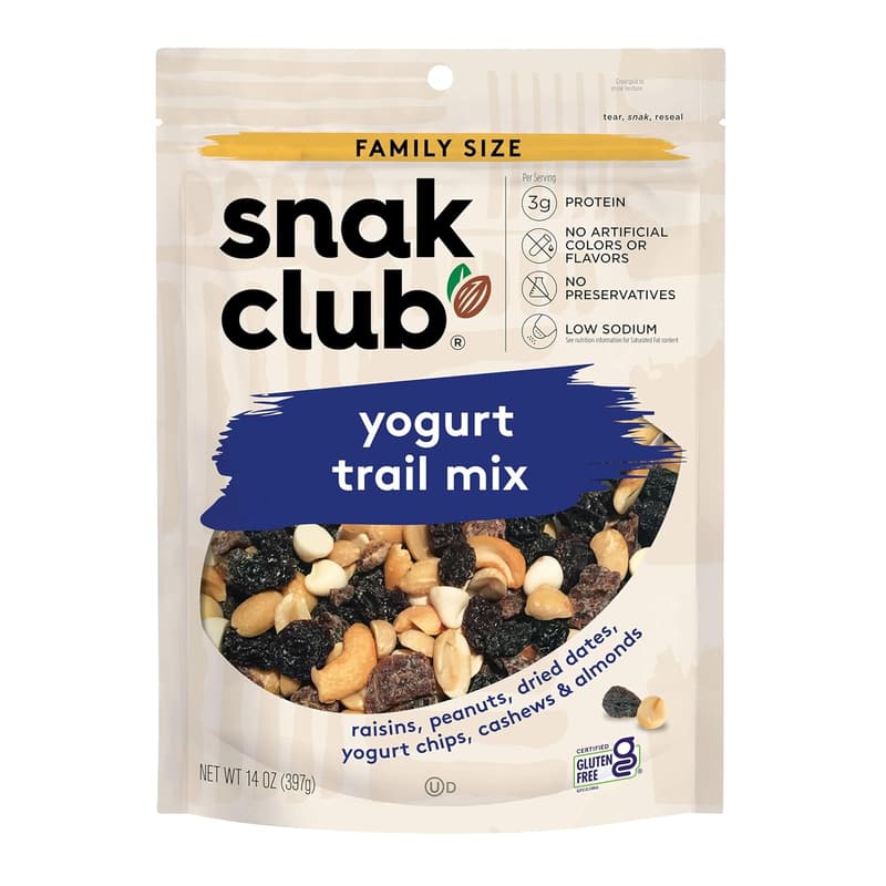 Gluten-Free Yogurt Trail Mix with Raisins & Nuts, 14 oz Bag