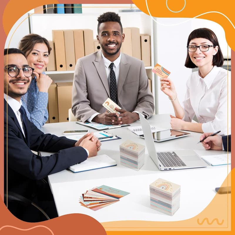 Employee Appreciation Kudos Cards - 240 Motivational Notes