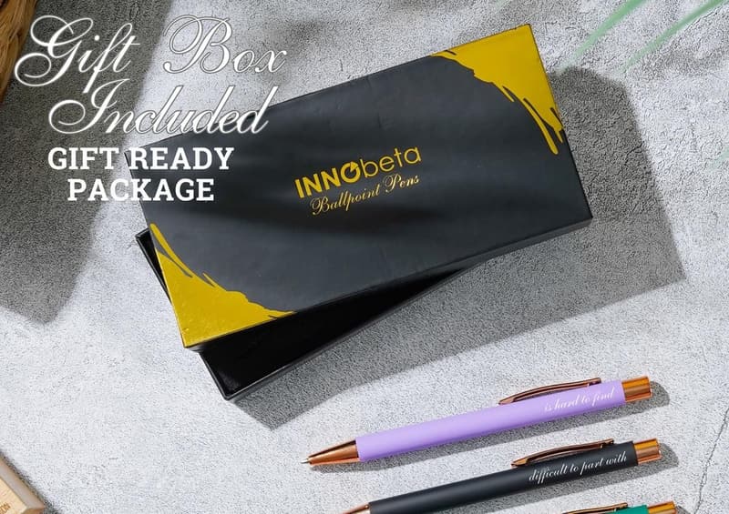 Gold Ballpoint Pen Set of 4 for Coworker Farewell Gifts