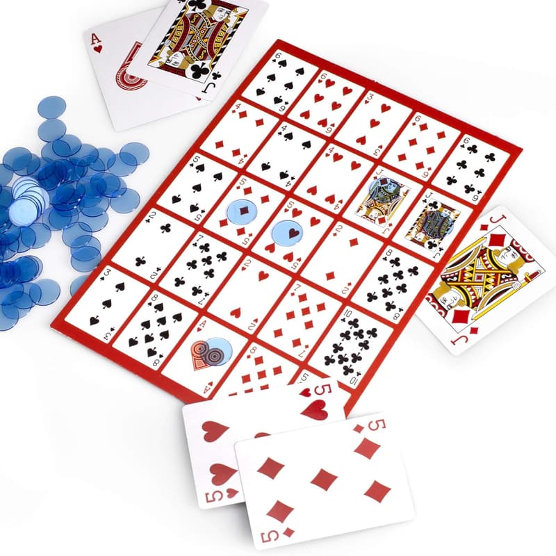 Poker Keno Game Set for Adult Family Game Night