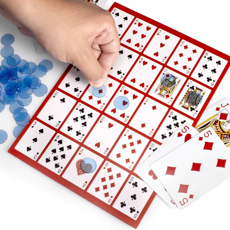 Poker Keno Game Set for Adult Family Game Night