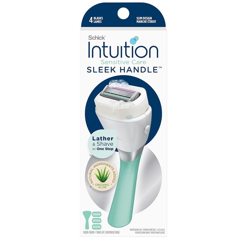 Women's Schick Intuition Razor with 3 Aloe Blades
