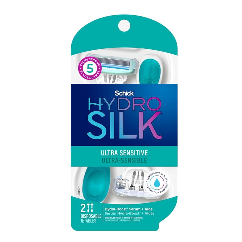 Sensitive Skin Disposable Razors for Women - 2 Count