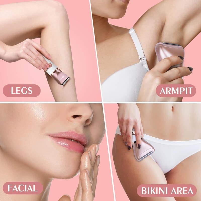 Women's Electric Bikini Trimmer - Wet & Dry Groomer in Gold