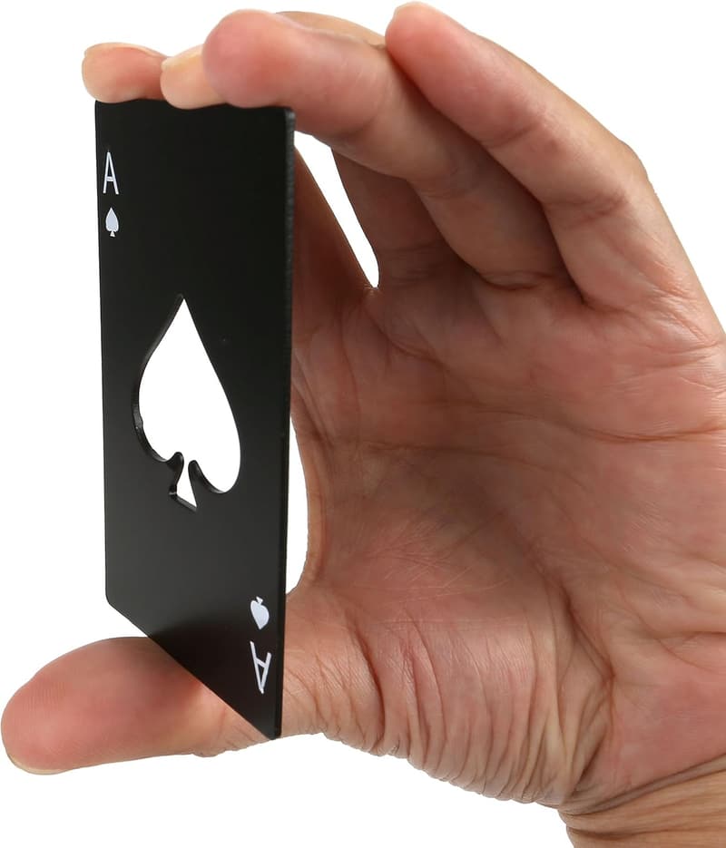 Wedding Party Stainless Steel Credit Card Bottle Openers - 5Pcs