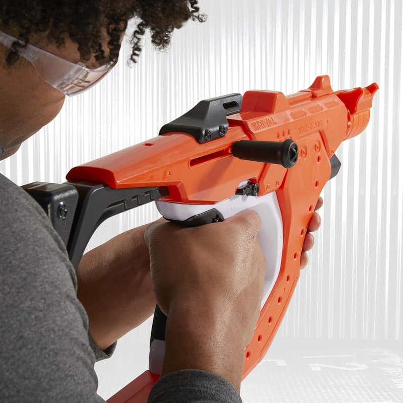 Nerf Rival Curve Shot Blaster with 12 Rounds - Curved Firing Action