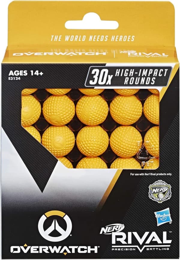 Overwatch Rival 30-Round Refill Pack for Nerf Blasters