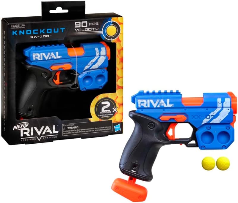 Nerf Rival Knockout XX-100 Blaster with 2 Rival Rounds