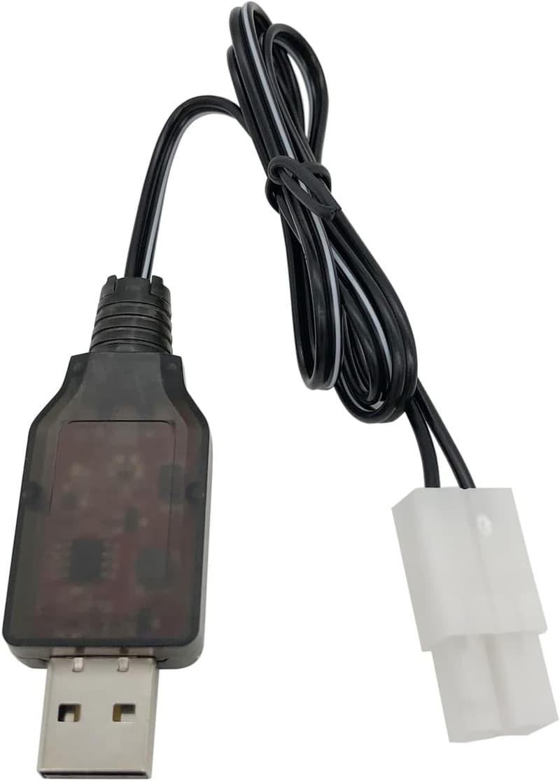 Nerf Rival Charger Replacement - 9.6V Tamiya RC Battery Cable, 2 pcs