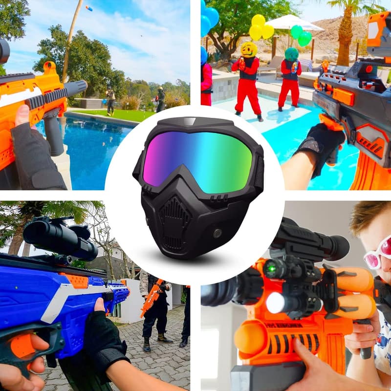 Nerf Elite Tactical Mask for Toy Gun Games