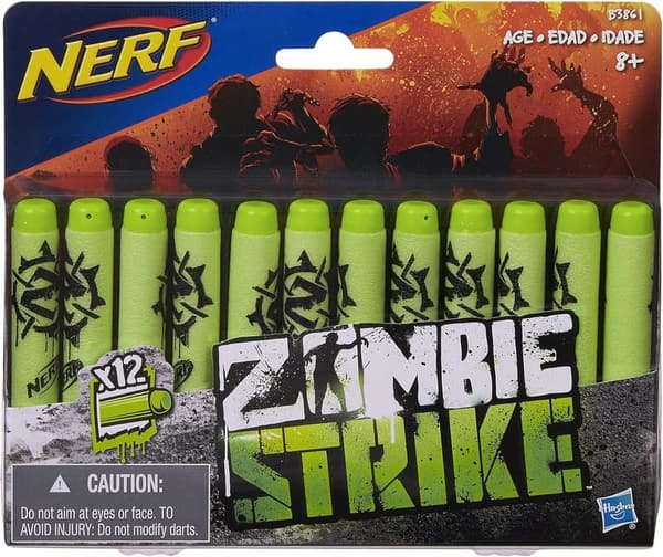 Zombie Strike Nerf Dart Refill Pack (12 Count)