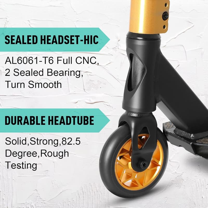 Entry-Level Freestyle Stunt Scooter for Kids and Teens