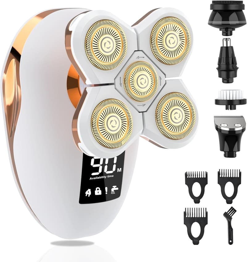 Women's Electric Shaver Kit for Legs & Body Grooming
