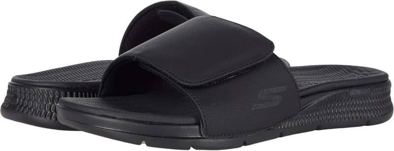 Skechers Men's Foam-Cushioned Slide Sandals
