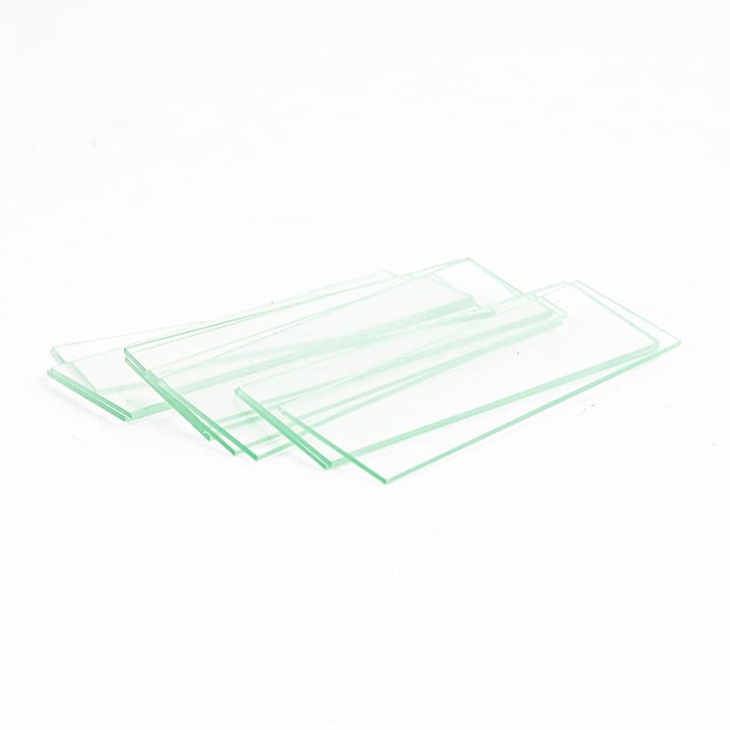 100 Blank Microscope Slides with Cover Glass