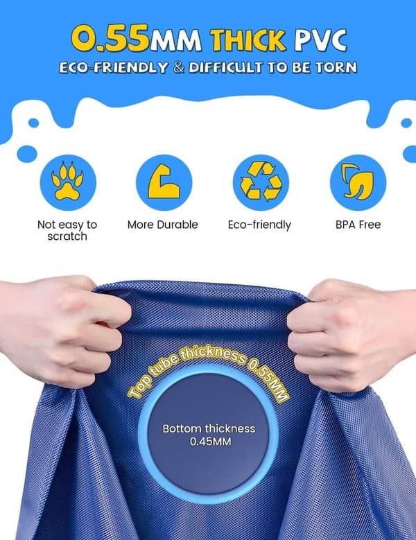 Summer Outdoor Fun Splash Pad for Kids & Dogs - 87