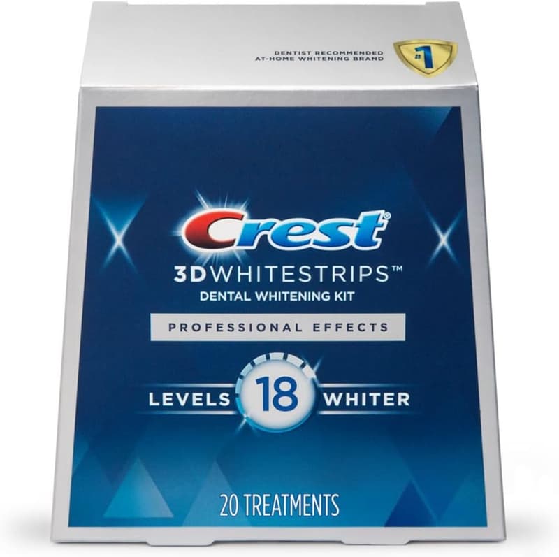 Professional Effects Teeth Whitening Kit - 20 Crest 3D Strips