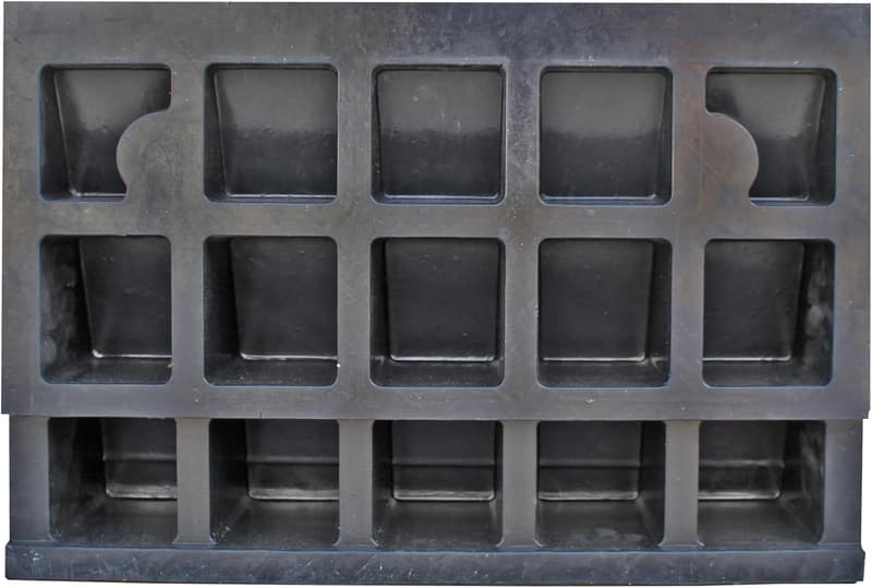 Heavy Duty Rubber Curb Ramp - 20,000 lbs Capacity