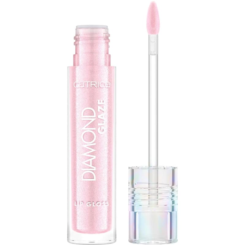 Diamond Glaze Lip Gloss - Holographic Shine, Vegan Formula