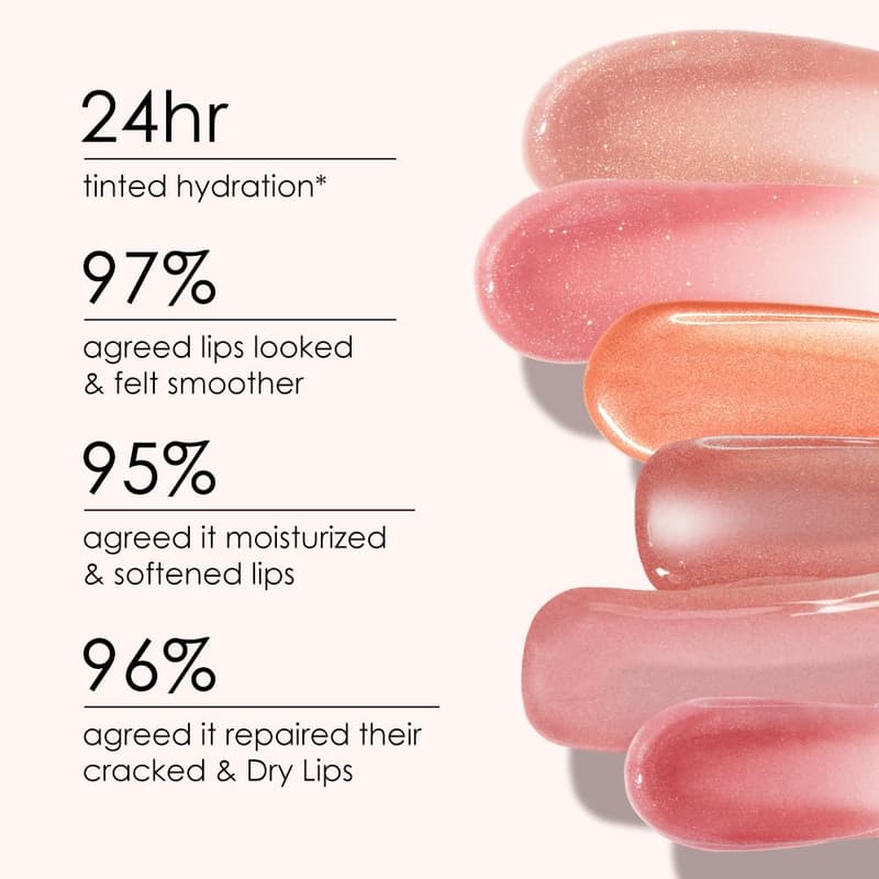 Ultra Hydrating Tinted Lip Balm with Vitamin E - Peach Pink