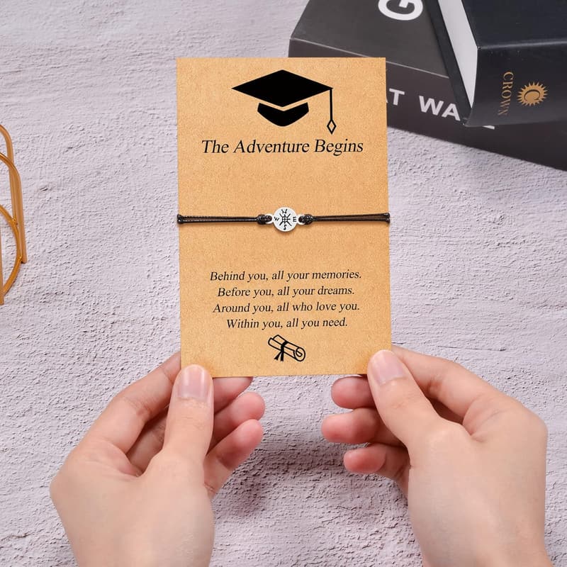Graduation Compass Bracelet Set - 20PCS Inspirational Gifts