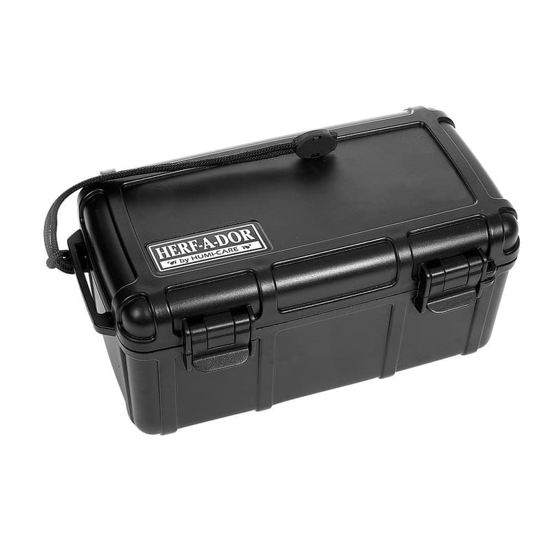 Durable Airtight Travel Humidor for 15 Cigars