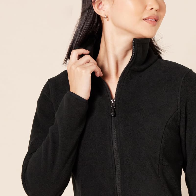 Women's Classic-Fit Full-Zip Polar Fleece Jacket (Plus Size)