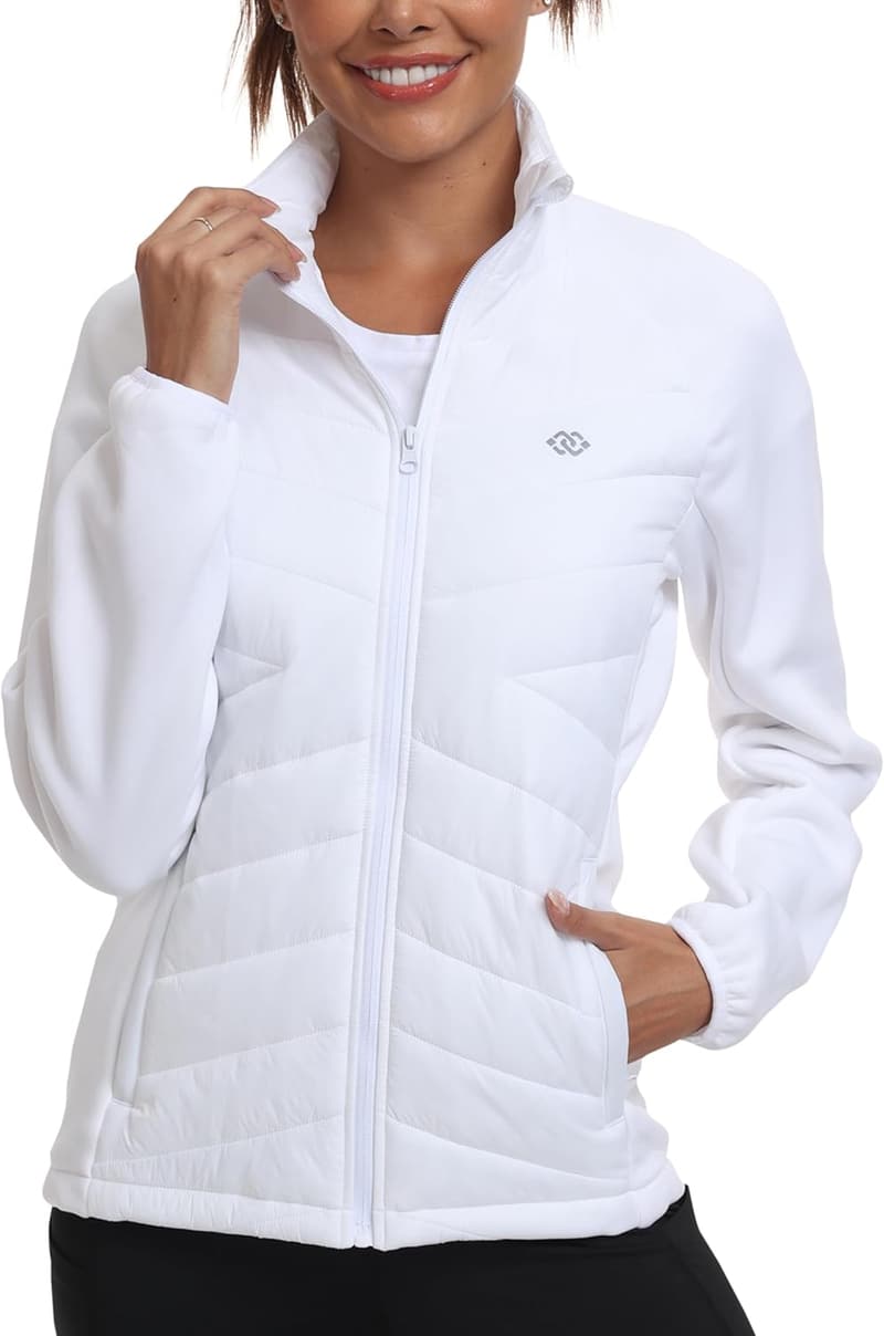 Insulated Women's Fleece-Lined Hiking Jacket