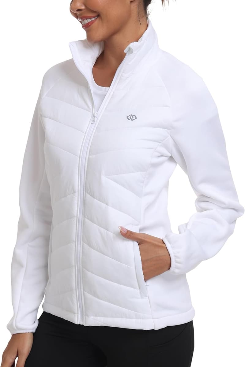 Insulated Women's Fleece-Lined Hiking Jacket