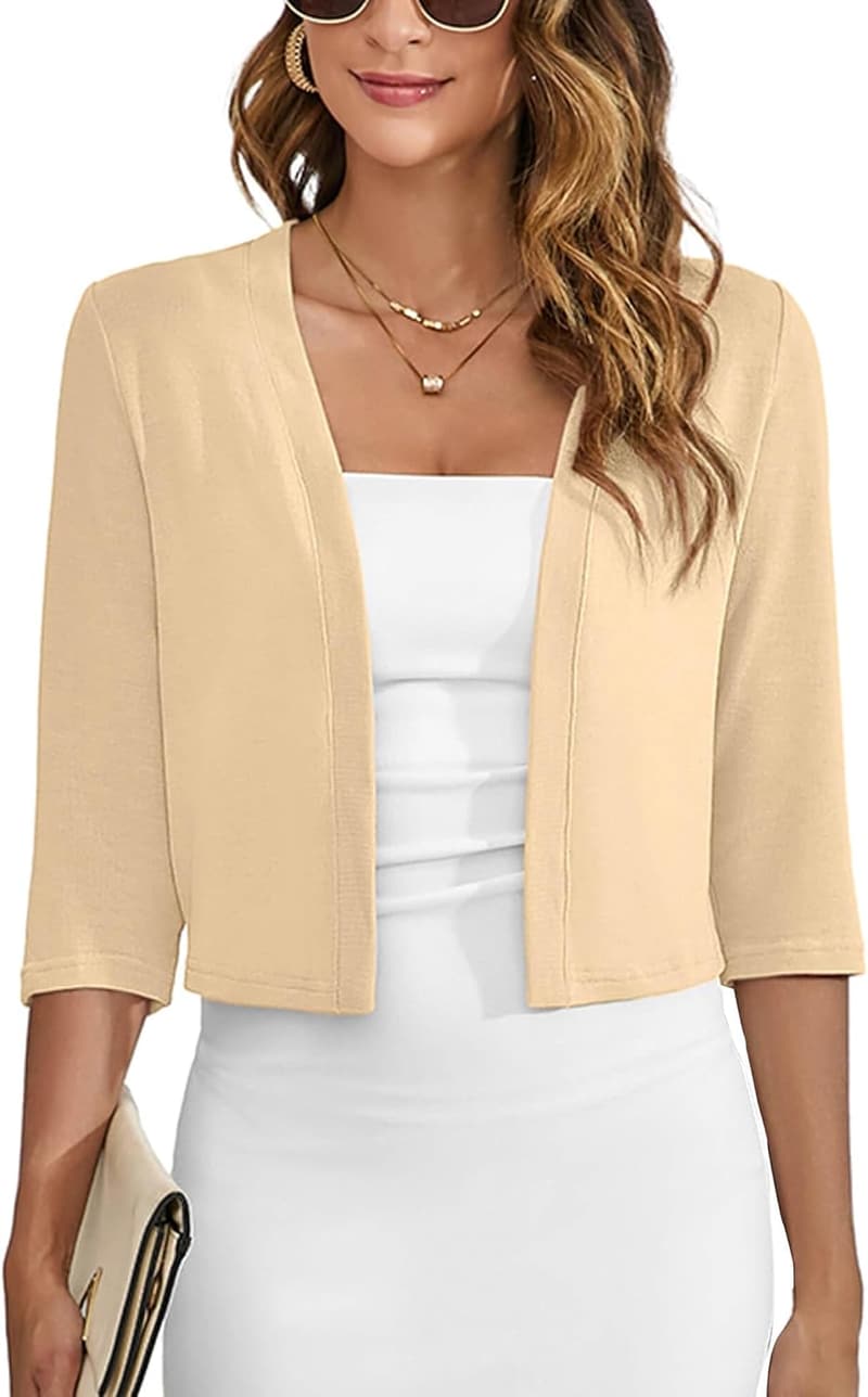 Lightweight Open Front Cardigan for Women