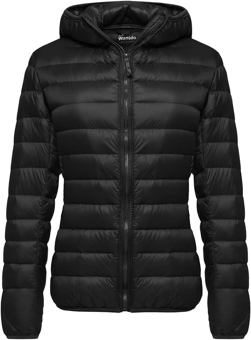 Ultra-Lightweight Packable Down Jacket for Women