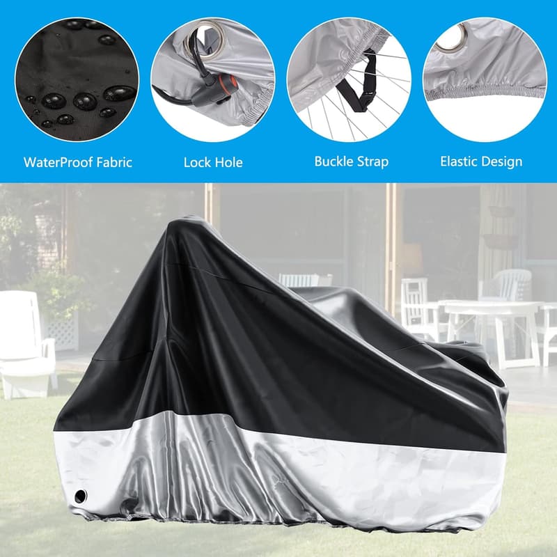 Heavy Duty Waterproof Tricycle Cover for Outdoor Storage