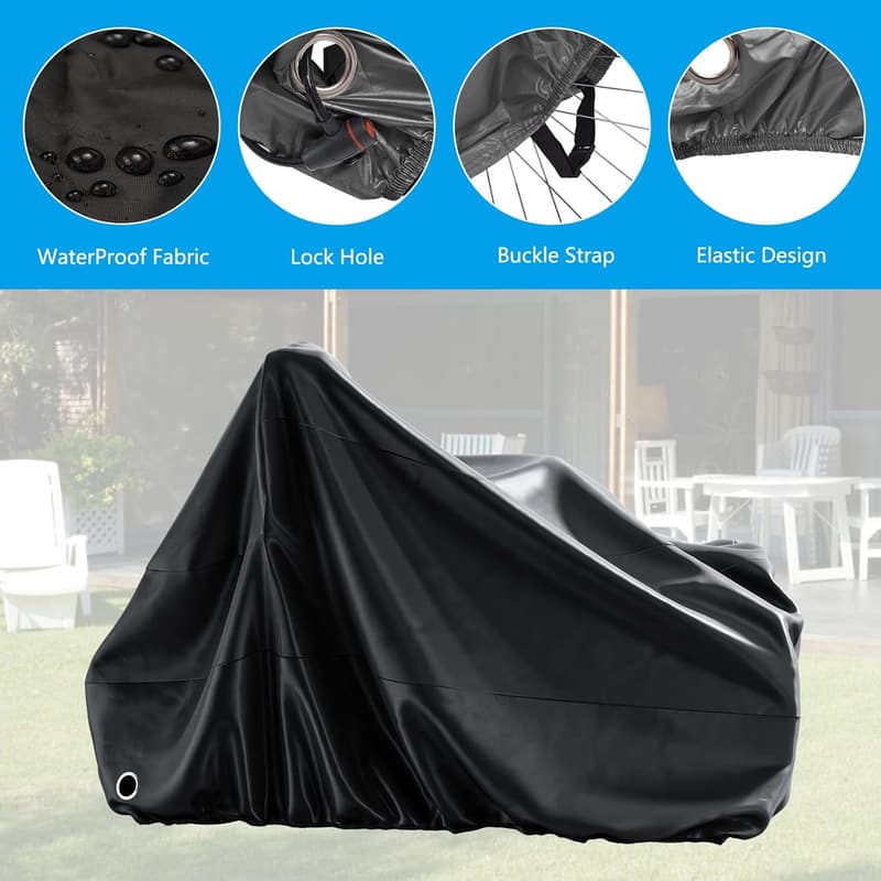 Heavy-Duty Waterproof Tricycle Cover for Outdoor Storage