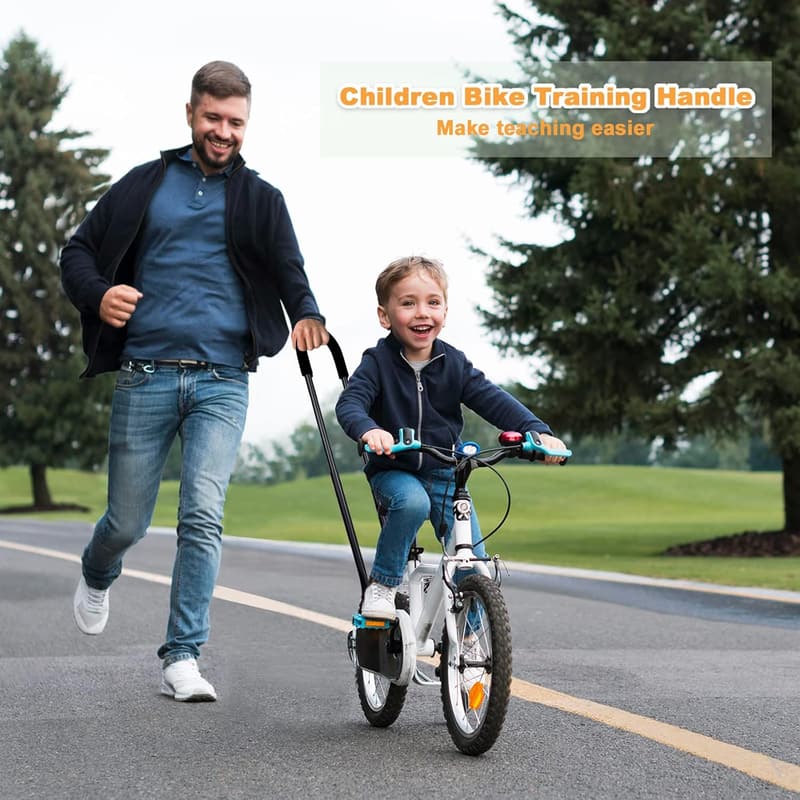 Children's Bike Safety Trainer Handle Push Bar