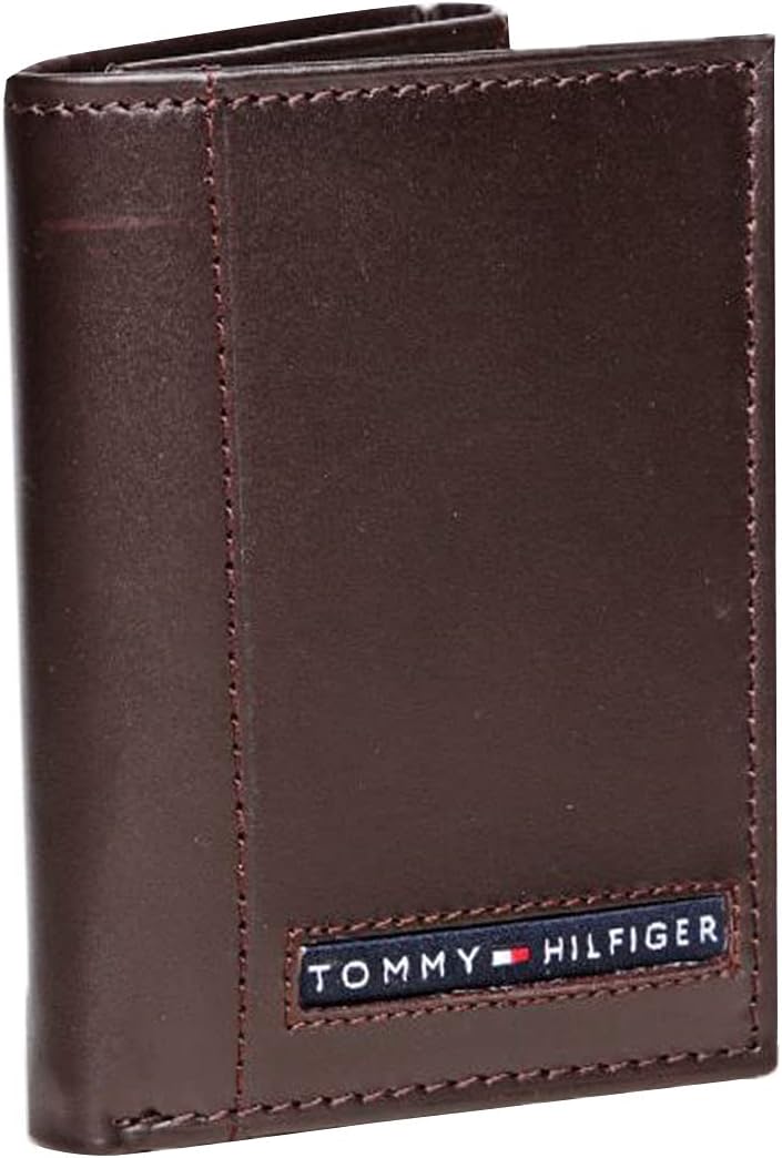 Tommy Hilfiger Men's Leather Trifold Wallet