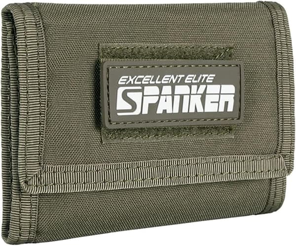Tactical Nylon Trifold Wallet for Men with Coin Pocket