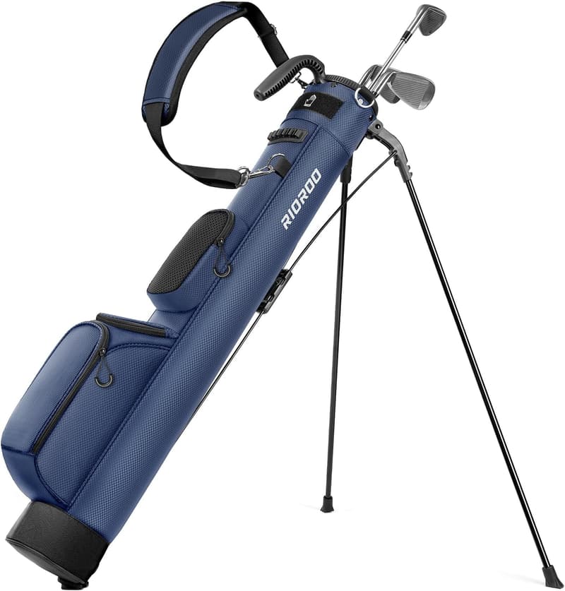 Lightweight Par 3 Golf Stand Bag with Cooler Pocket and Dividers