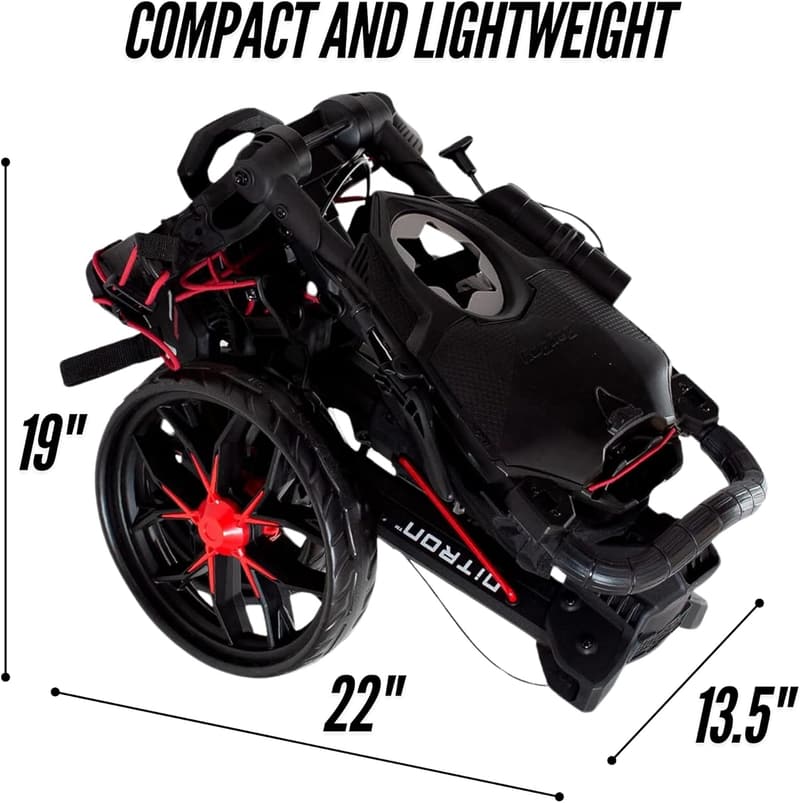 Nitron Push Cart for Golf - Lightweight & Durable
