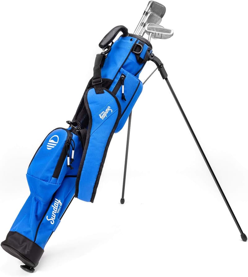 Lightweight Sunday Golf Bag with Strap & Stand – 31.5 inches Tall